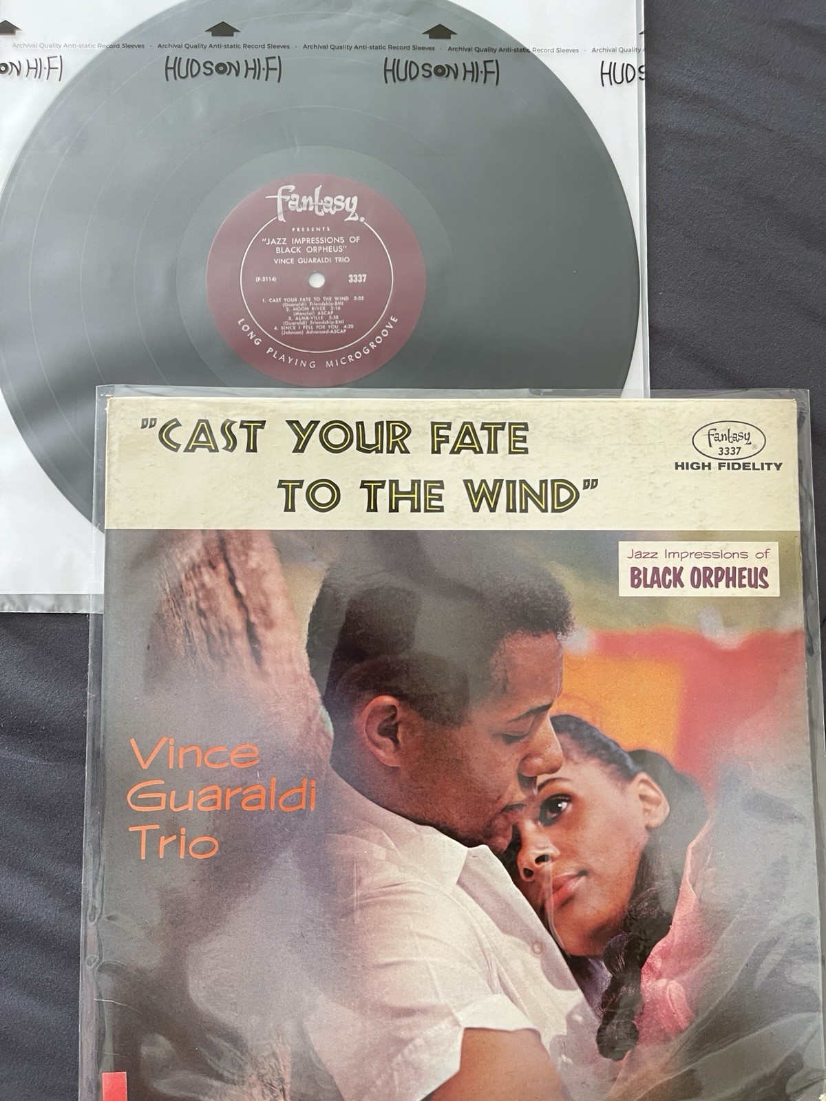 ✨Vince Guaraldi Trio✨Jazz Impressions of Black Orpheus – Fantasy 3337 LP VG+