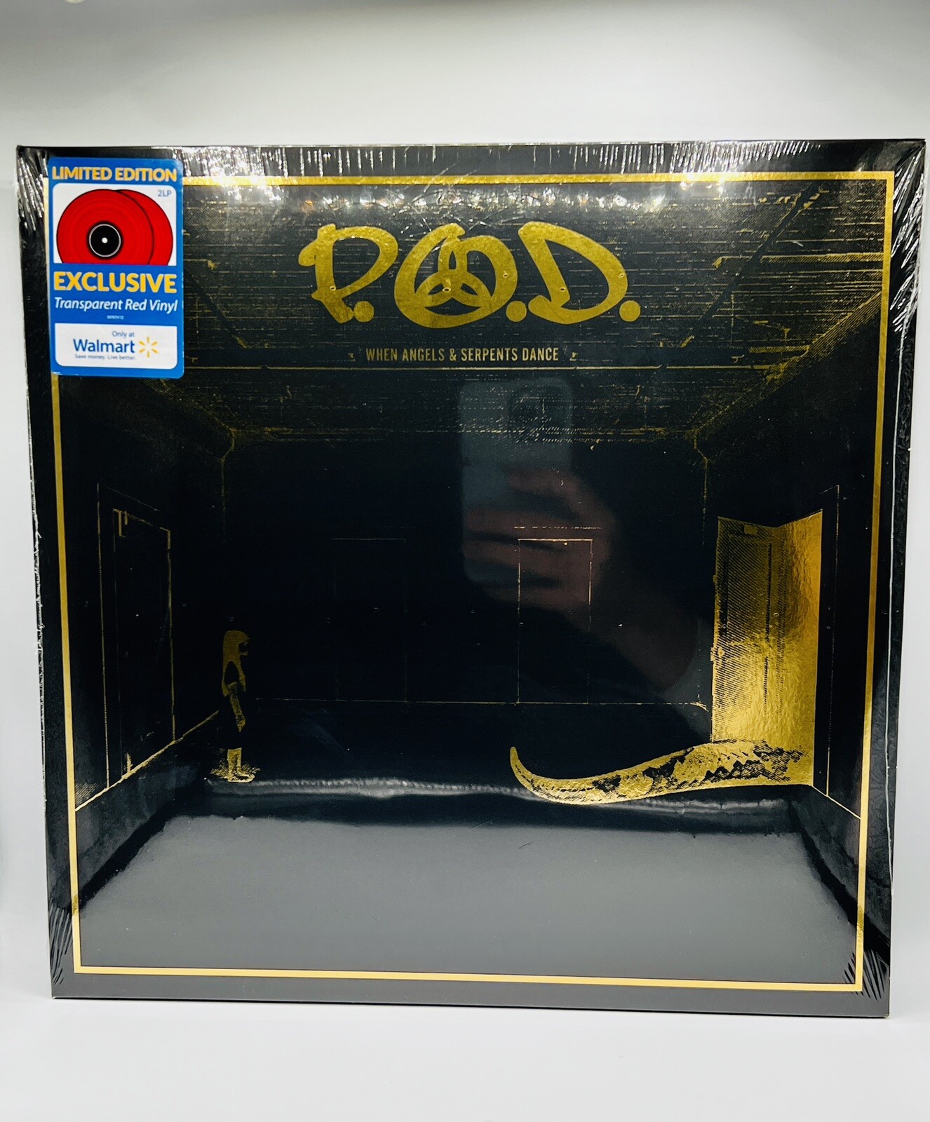 P.O.D. – When Angels & Serpents Dance Limited Edition Clear Red Color Vinyl 2xLP