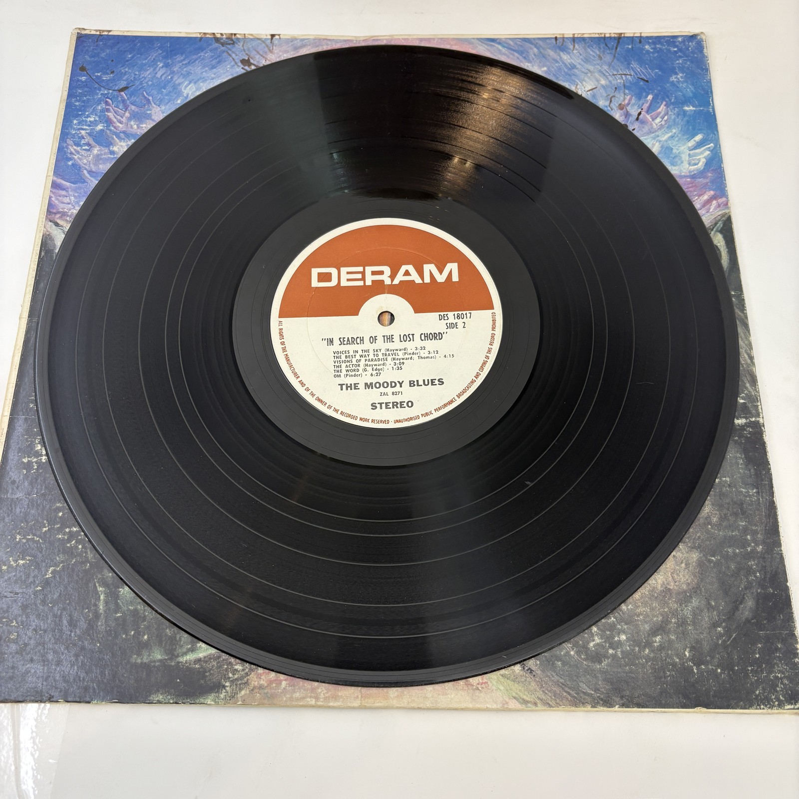 The Moody Blues – In Search Of The Lost Chord Vinyl LP Good Plus (G+)/Good Plus