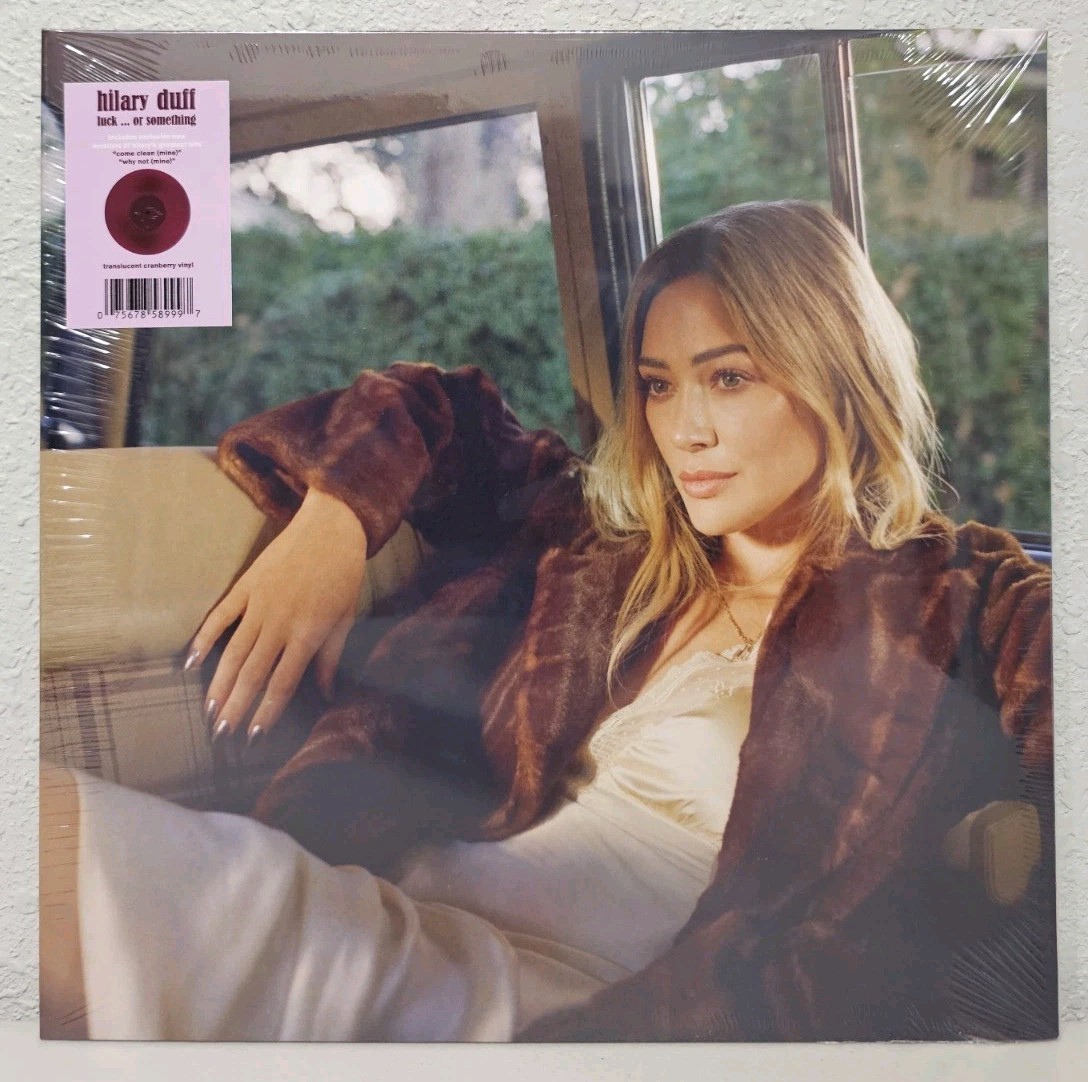Hilary Duff luck … or something Wine O’Clock Edition Red Vinyl IN HAND SHIPS NOW