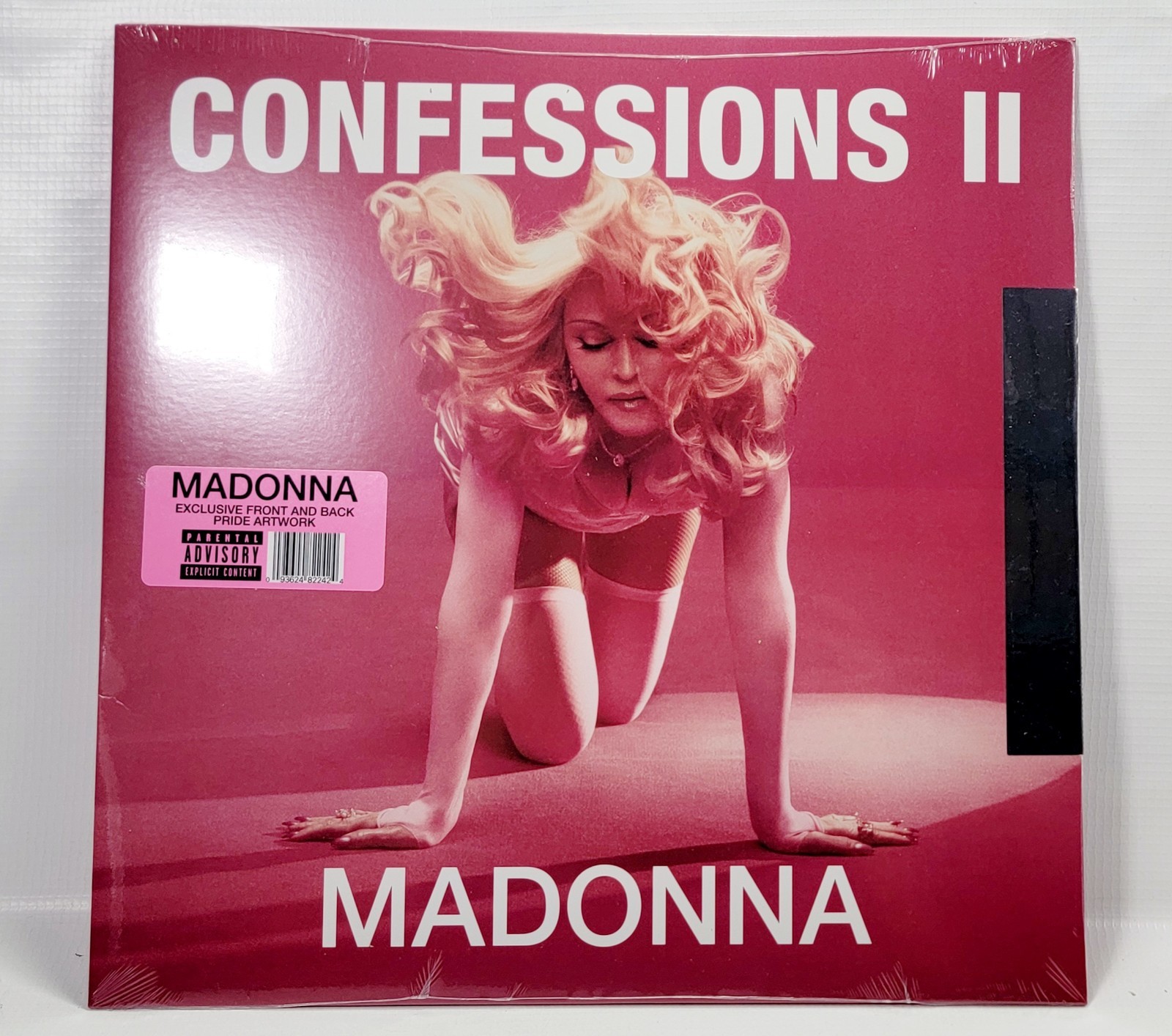 💗 Madonna Confessions II Pride Edition Clear Vinyl LP SEALED NEW🆕️☑️SHIPS NOW