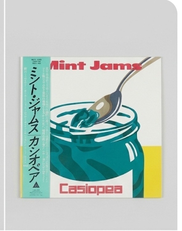 Casiopea LP Mint Jams Clear Green Vinyl Record Reissue 2025 New