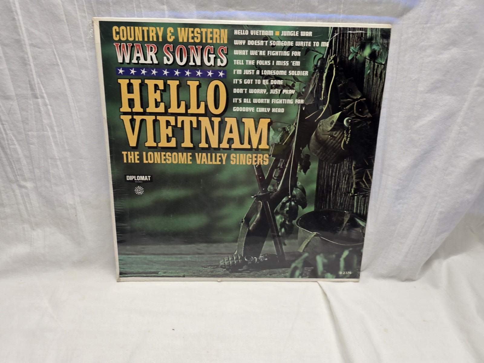 Country & Western War Songs Hello Vietnam The Lonesome Valley Singers New Sealed
