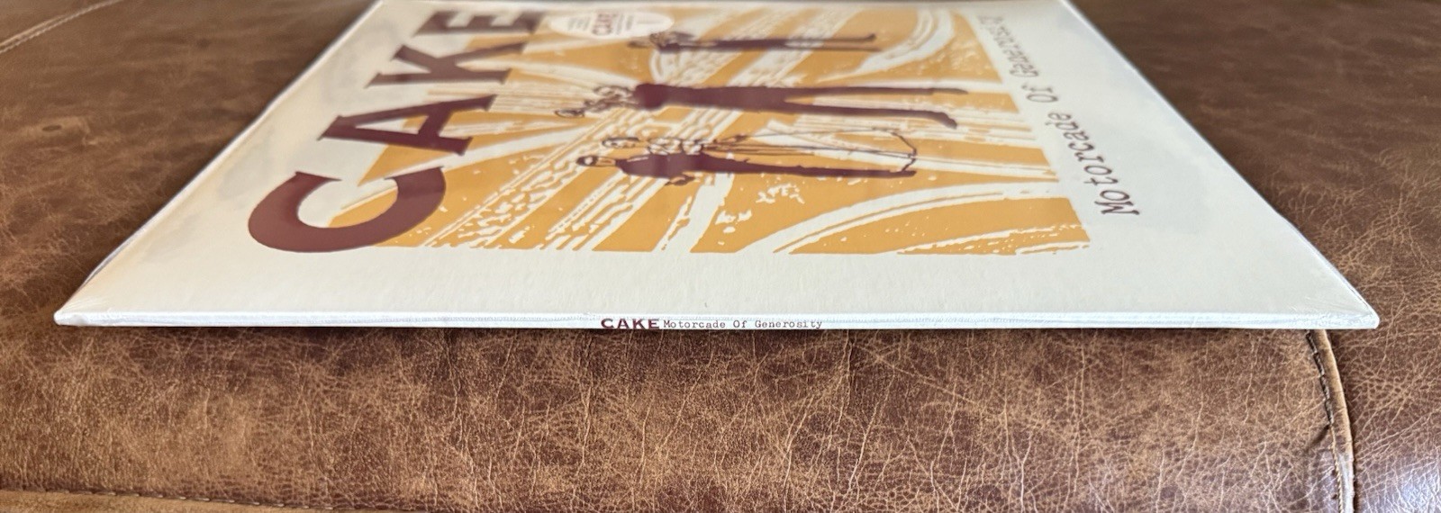 Cake ~ Motorcade Of Generosity, Limited Maroon Vinyl LP (New/Selaed)