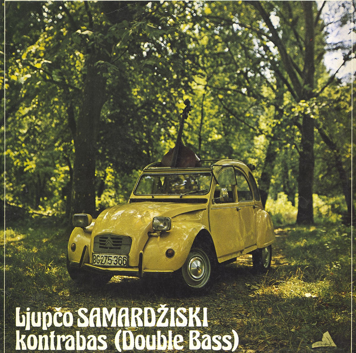 SAMARDZISKI Double-bass Recital TRIFUNOVIC KULJERIC RAMOVS AVRAMOVSKI RTB LP