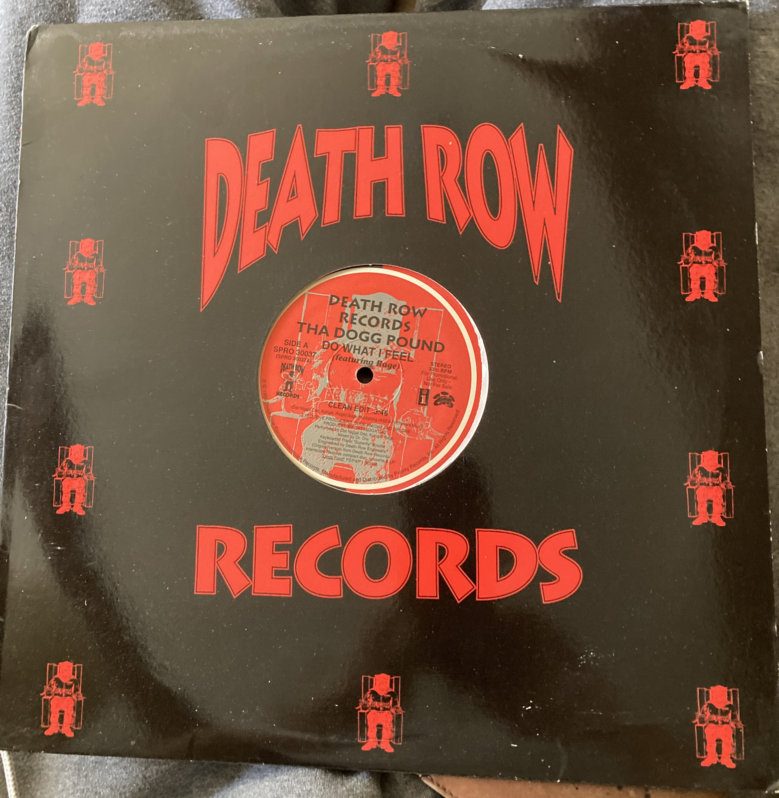 Tha Dogg Pound – Do What I Feel 12″ Vinyl 1995 – Death Row Records – Hip Hop NM