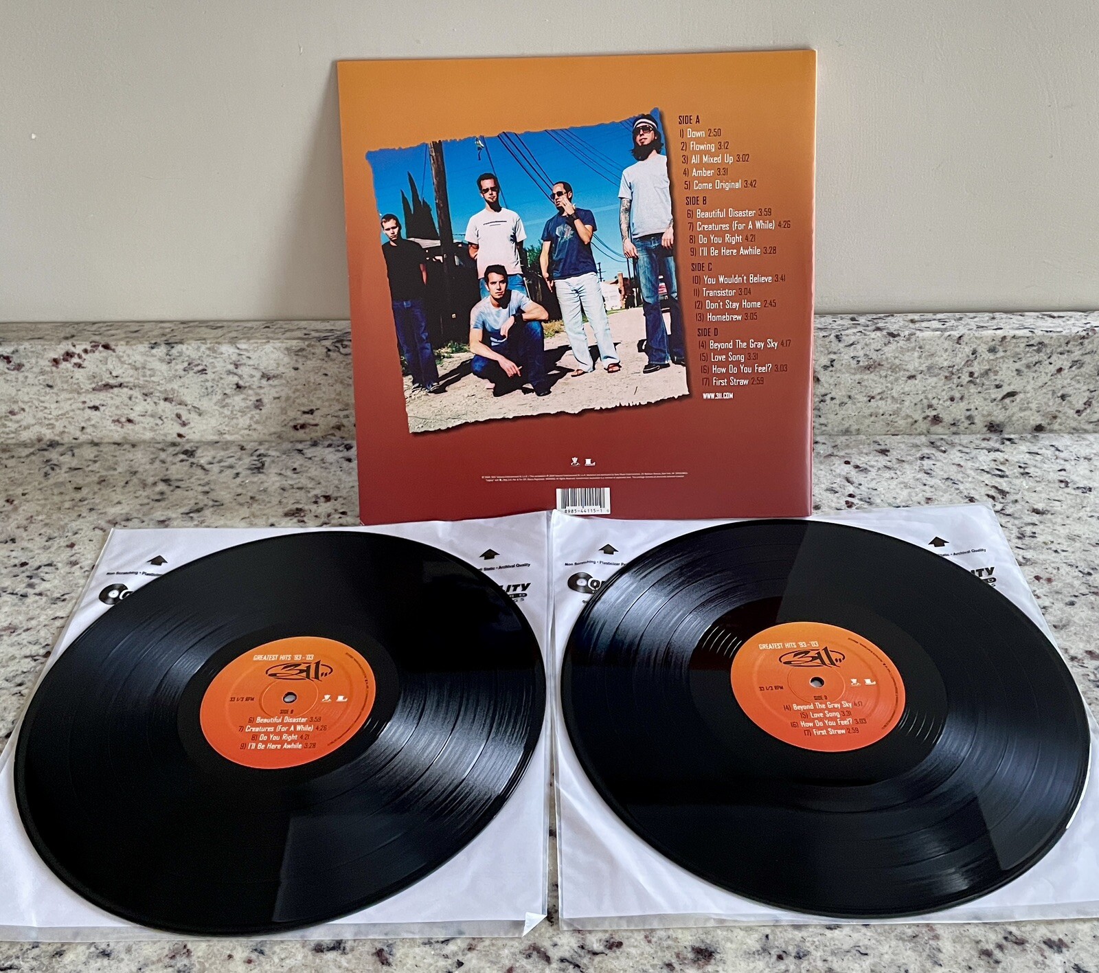 311 Greatest Hits ‘93-‘03 Vinyl 2xLP Record (2017)
