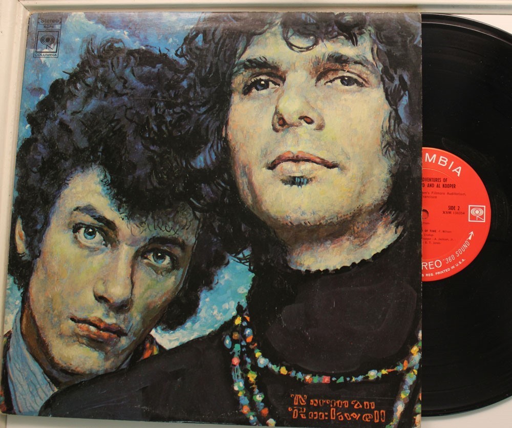 Mike Bloomfield & Al Kooper 2-Disc Lp The Live Adventures Of On Columbia – Vg++