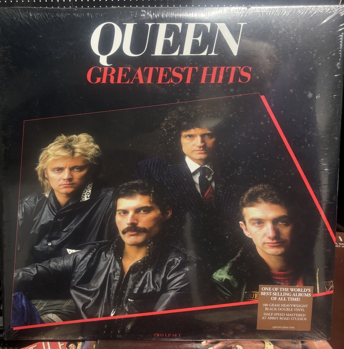 Queen “Greatest Hits” Exclusive Red & White Double Vinyl LP Sealed Never Opened