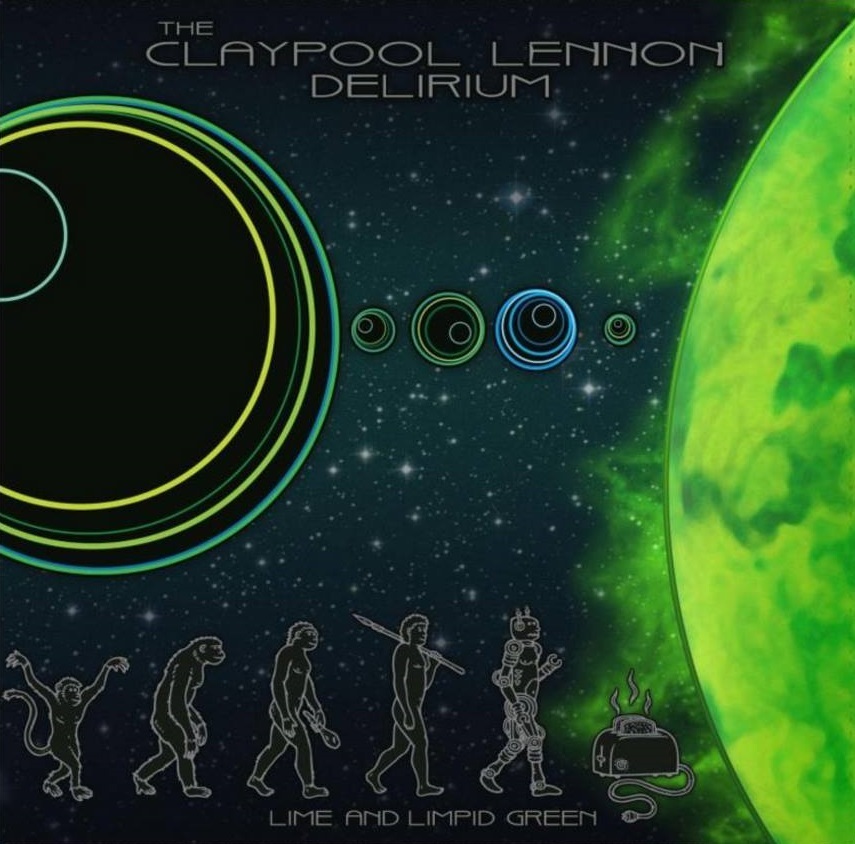 Claypool Lennon Delirium LIME & LIMPID GREEN +MP3s NEW GREEN COLORED VINYL 10″