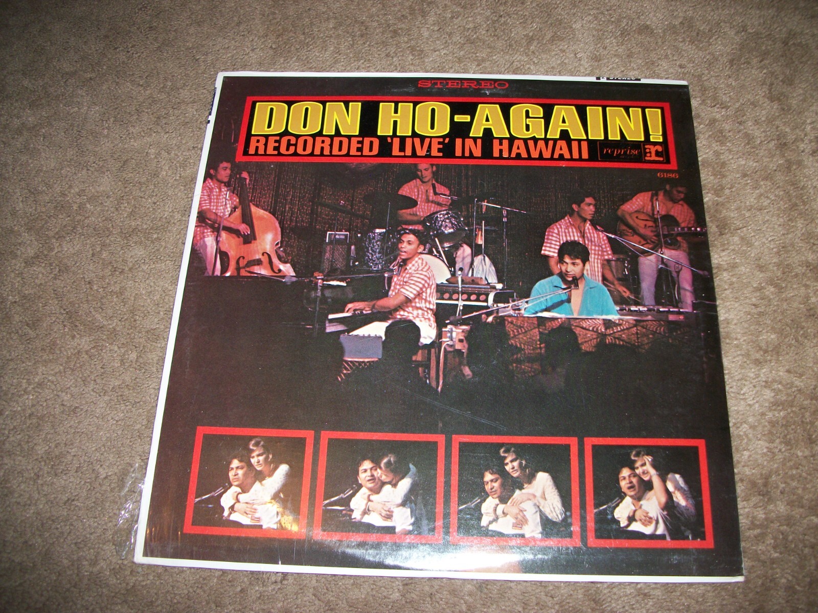 Don Ho – Again! LP Recorded LIVE in Hawaii 1966 Reprise Records 6186 SEALED