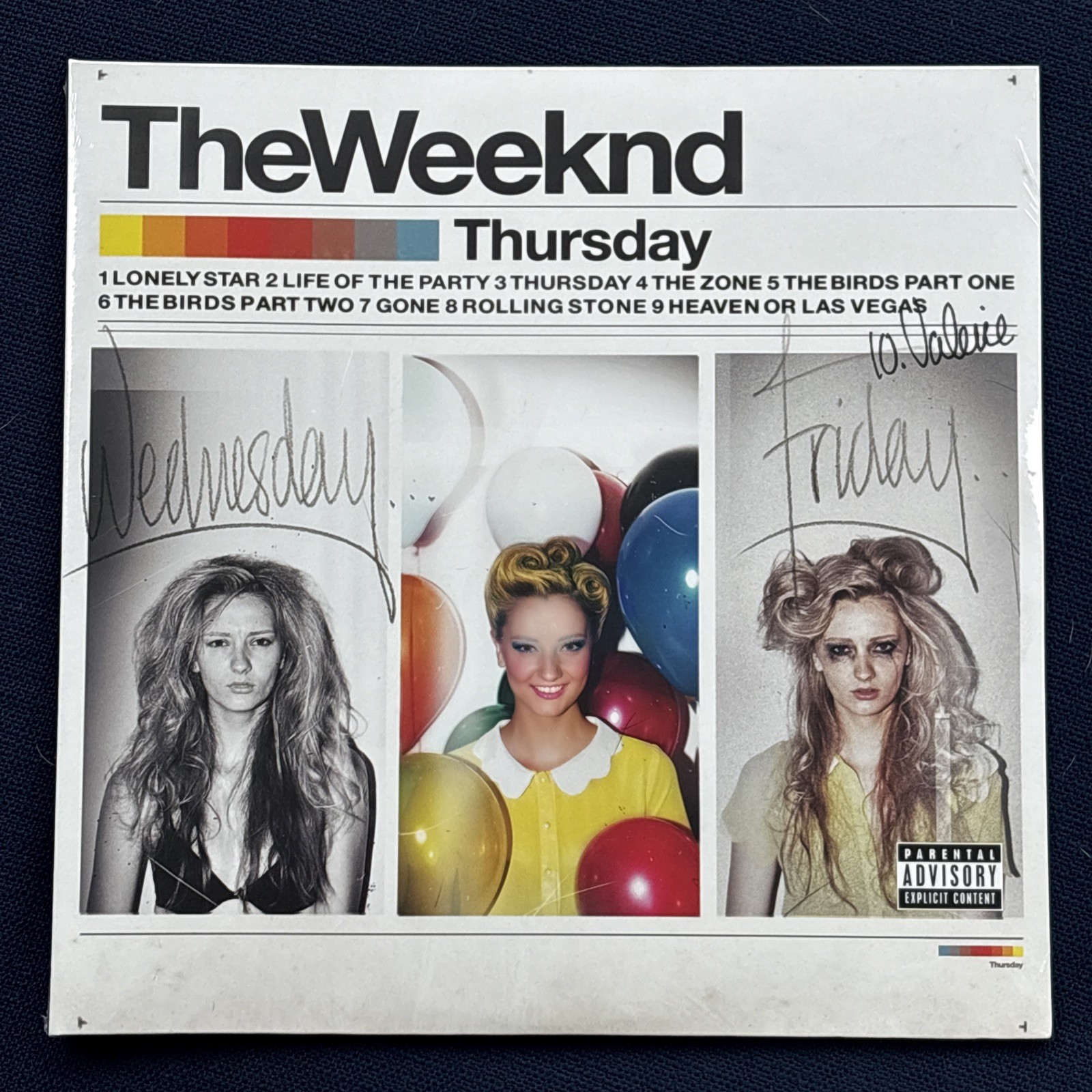 THE WEEKND – THURSDAY – VINYL 2-LP SET ” NEW, SEALED ” Mint!!