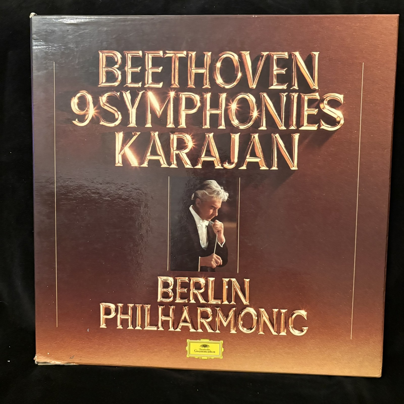 BEETHOVEN Symphonies Complete – KARAJAN, Berlin – DG ST 8LP BOX 1977