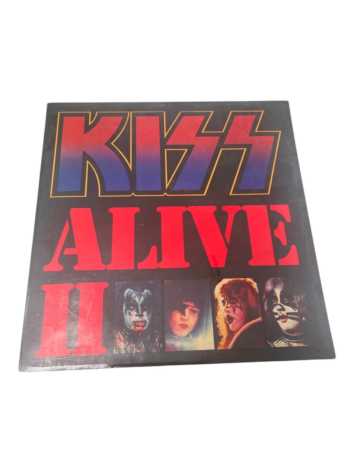 KISS Alive II 1977 Keel Pressing 2LP Vinyl Record Album