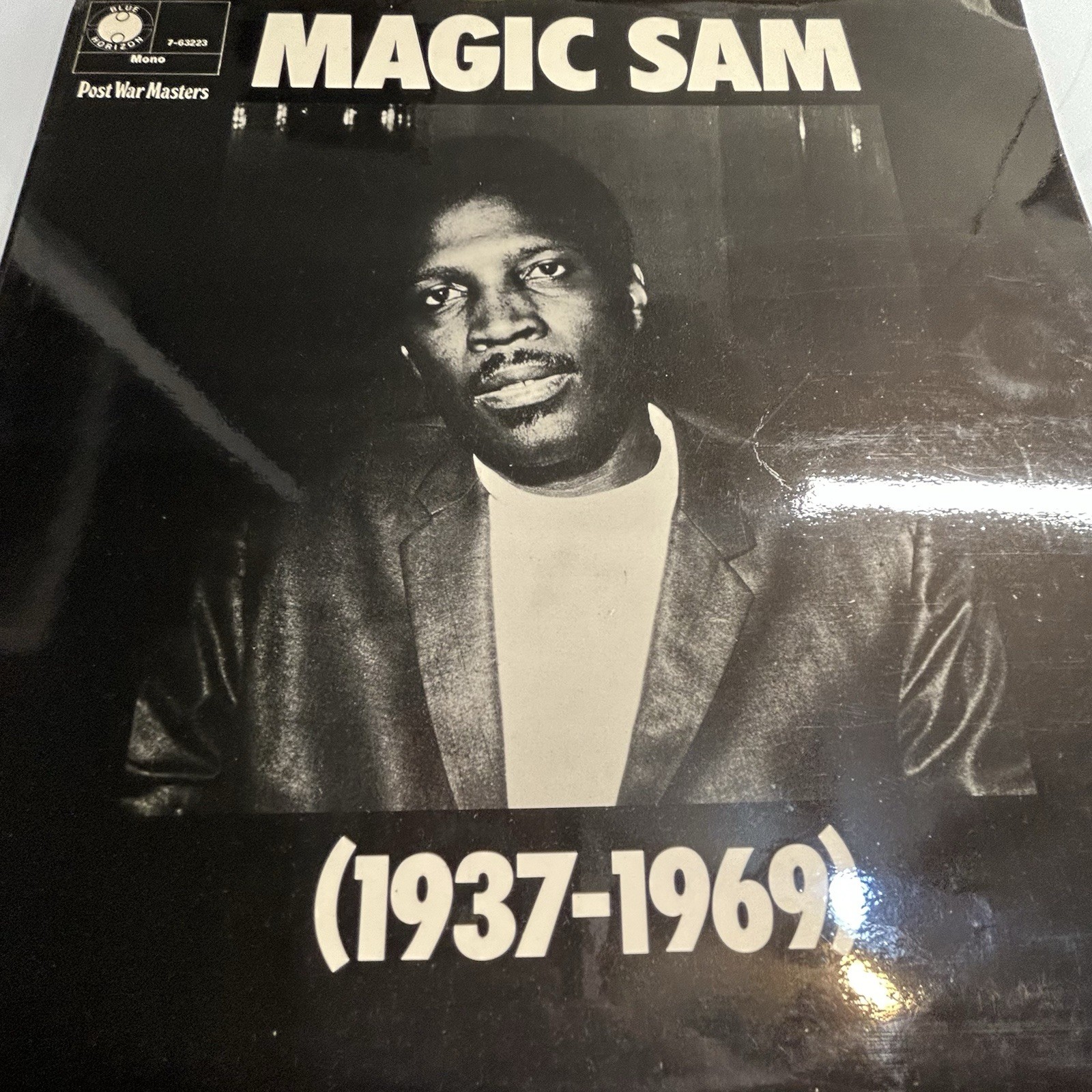 MAGIC SAM 1937-1969 ~ Post War Masters Blue Horizon 1970 ~ RARE LP ~ NEAR CHERRY