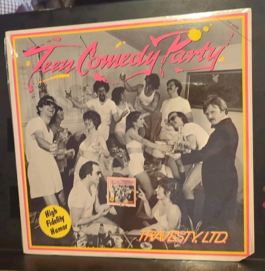 Travesty, Ltd. – Teen Comedy Party Rock Comedy Parody Sealed LP Record