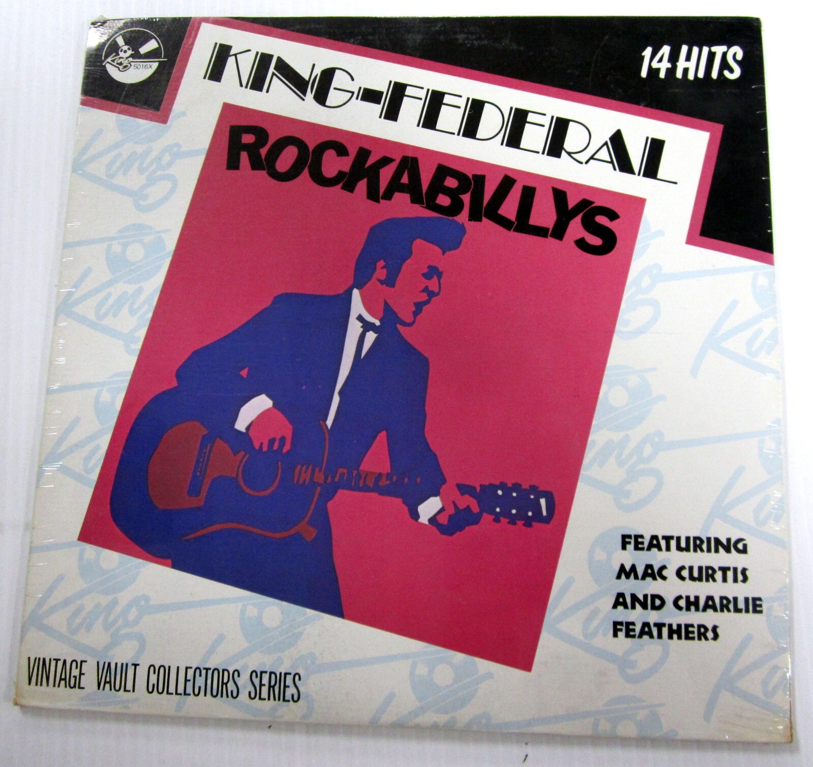 Mac CURTIS Charlie FEATHERS King Federal Rockabilly 14 Hits LP SEALED Ac 190