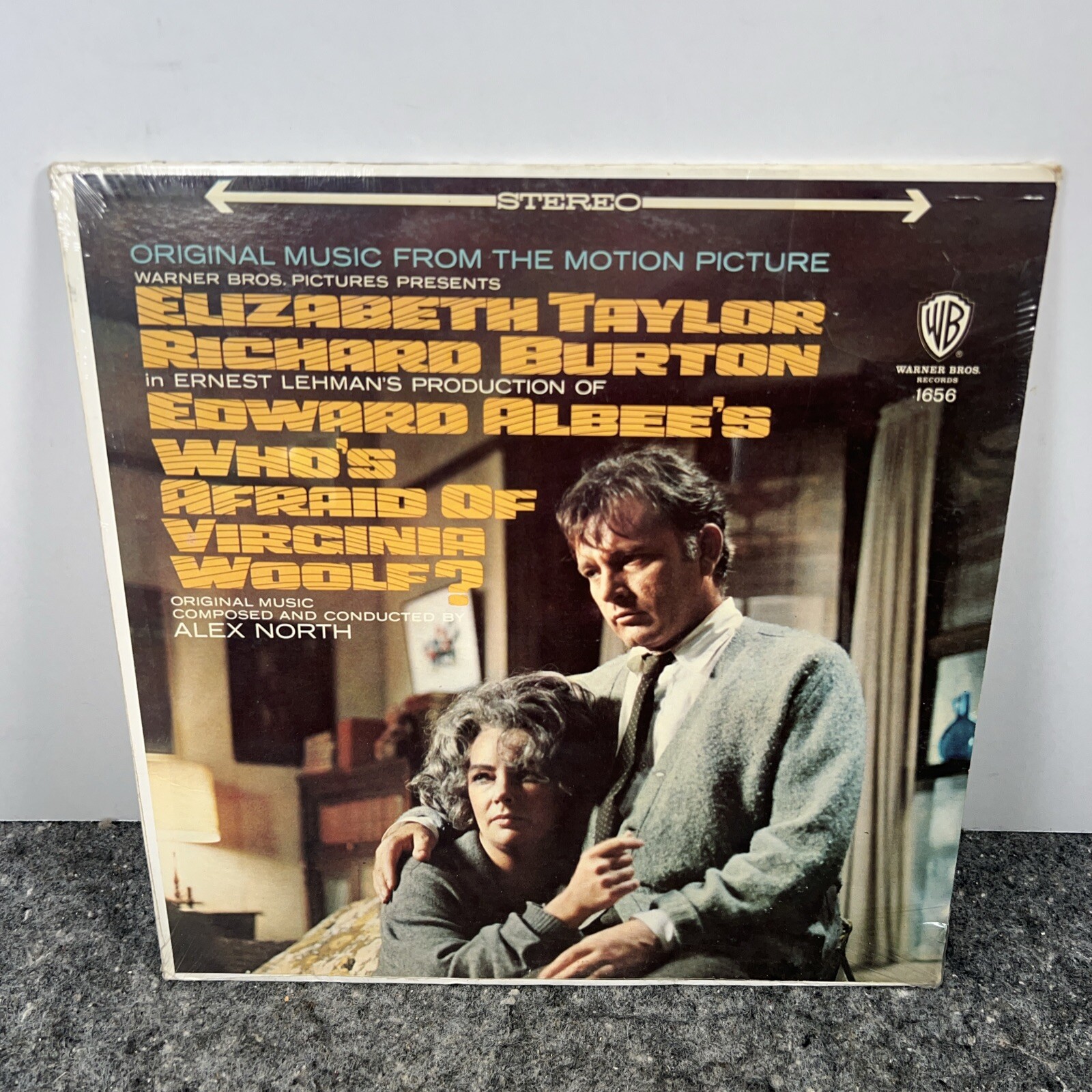 Sealed Alex North LP Warner Bros 1656 Who’s Afraid of Virginia Woolf? Stereo ’66
