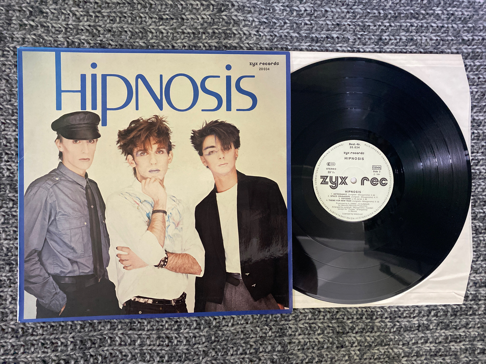 Hipnosis Lp Hipnosis 1984 N. M Original Press ZYX Italo Disco