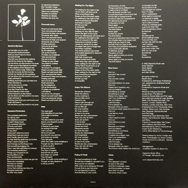 DEPECHE MODE: Violator (Black Vinyl LP)- Mute, Columbia