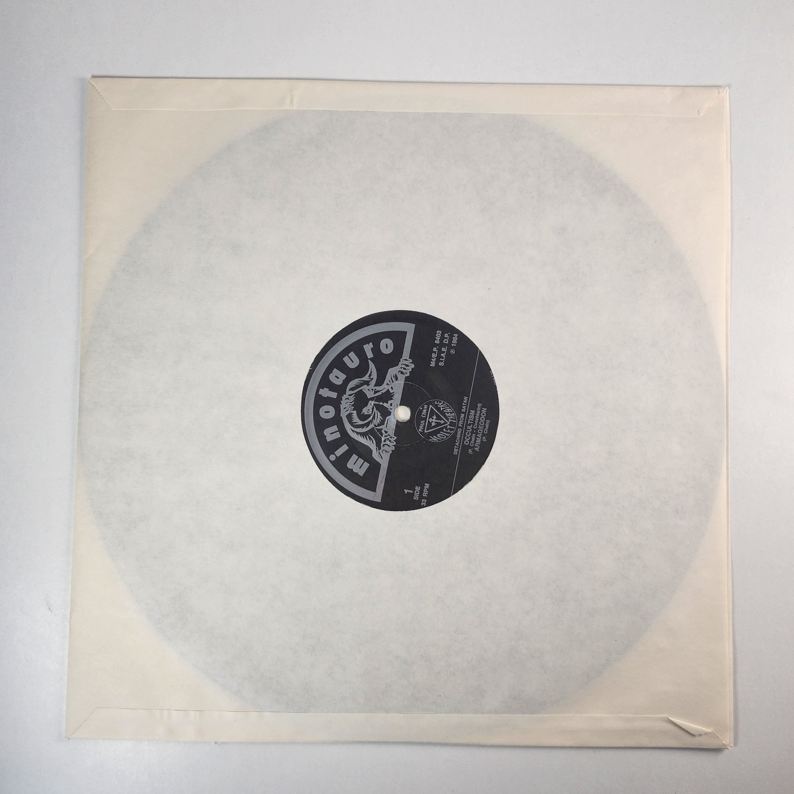 Paul Chain Violet Theatre – Detaching From Satan Vinile Lp 33 Giri RARO