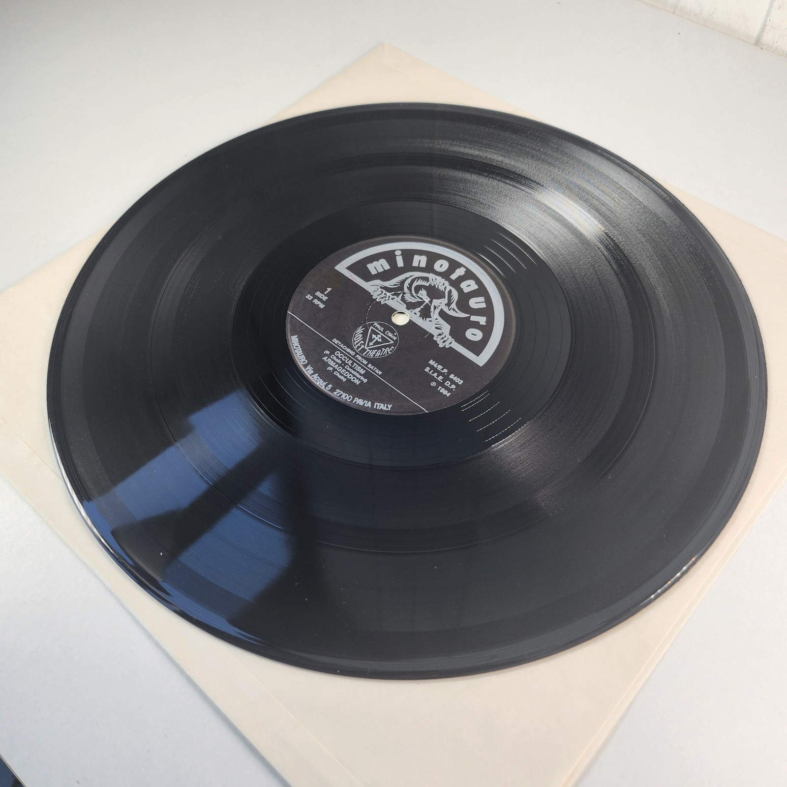 Paul Chain Violet Theatre – Detaching From Satan Vinile Lp 33 Giri RARO