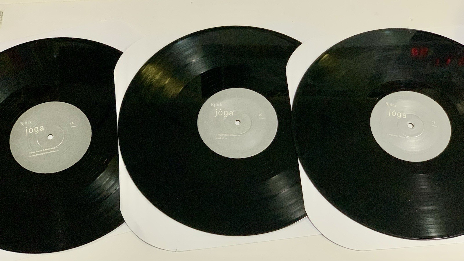 Lot Of 7 Bjork Official 12” Vinyl Releases 1993-2002 One Little Indian Elektra