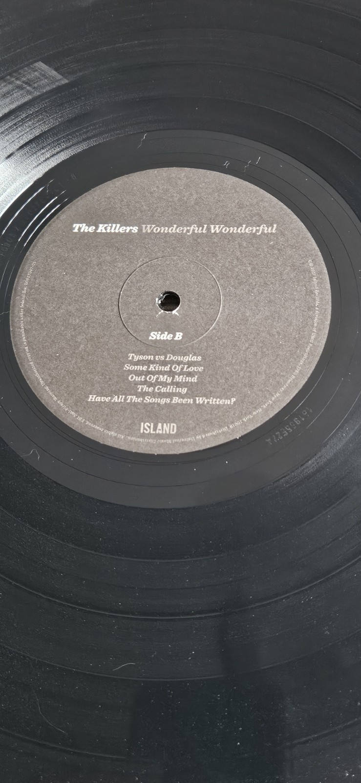 The Killers – Wonderful Wonderful 2017 Vinyl Record LP Rock Album 12″