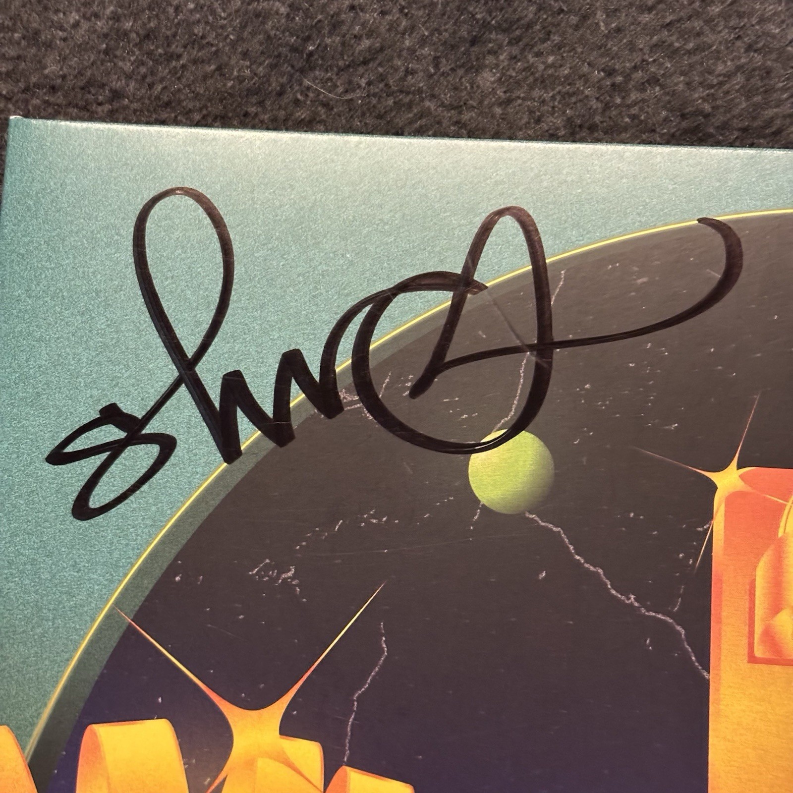 Atmosphere Talk Talk EP SIGNED PINK COLORED VINYL ALBUM AUTOGRAPH 2023 Ant Slug