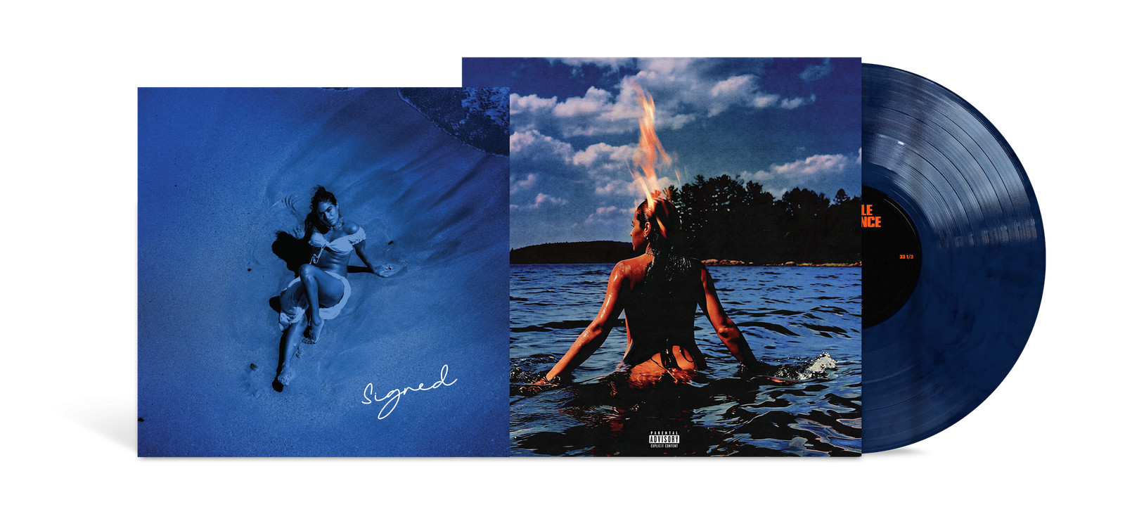 Jessie Reyez – A Little Vengeance (IEX SIGNED INSERT DEEP WATER BLUE VINYL) – FU