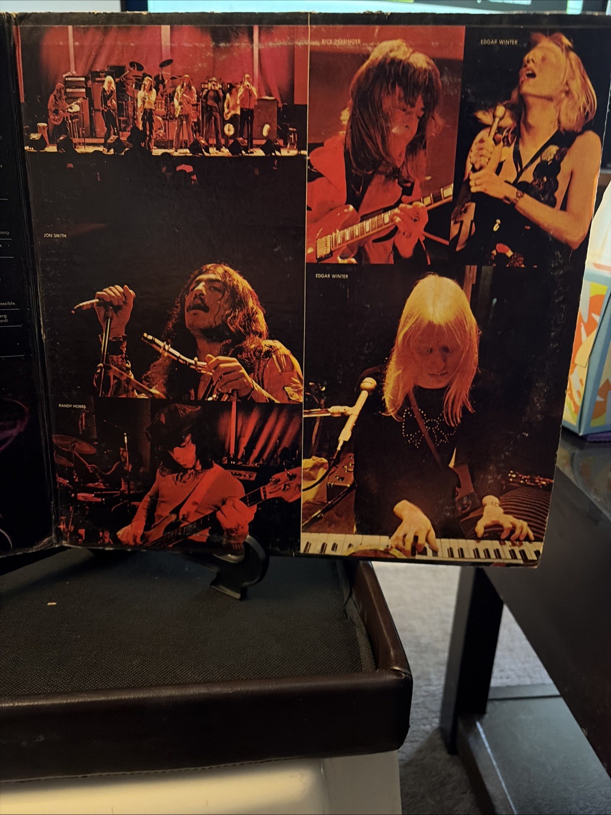 Edgar Winters White Trash “Roadwork” Vinyl Record LP Deluxe Two Record Set 1972