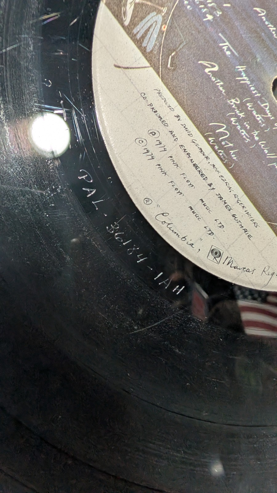 1979, Pink Floyd, The Wall, Vinyl, LP, US. One Record Only No Cardboard Case