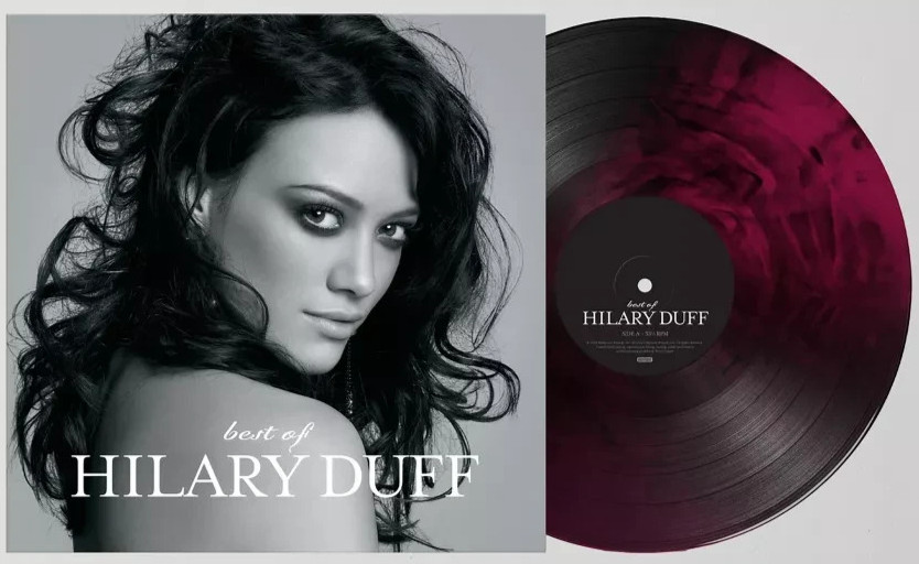 Hillary Duff – Best Of Hilary Duff Purple & Black Swirl Vinyl