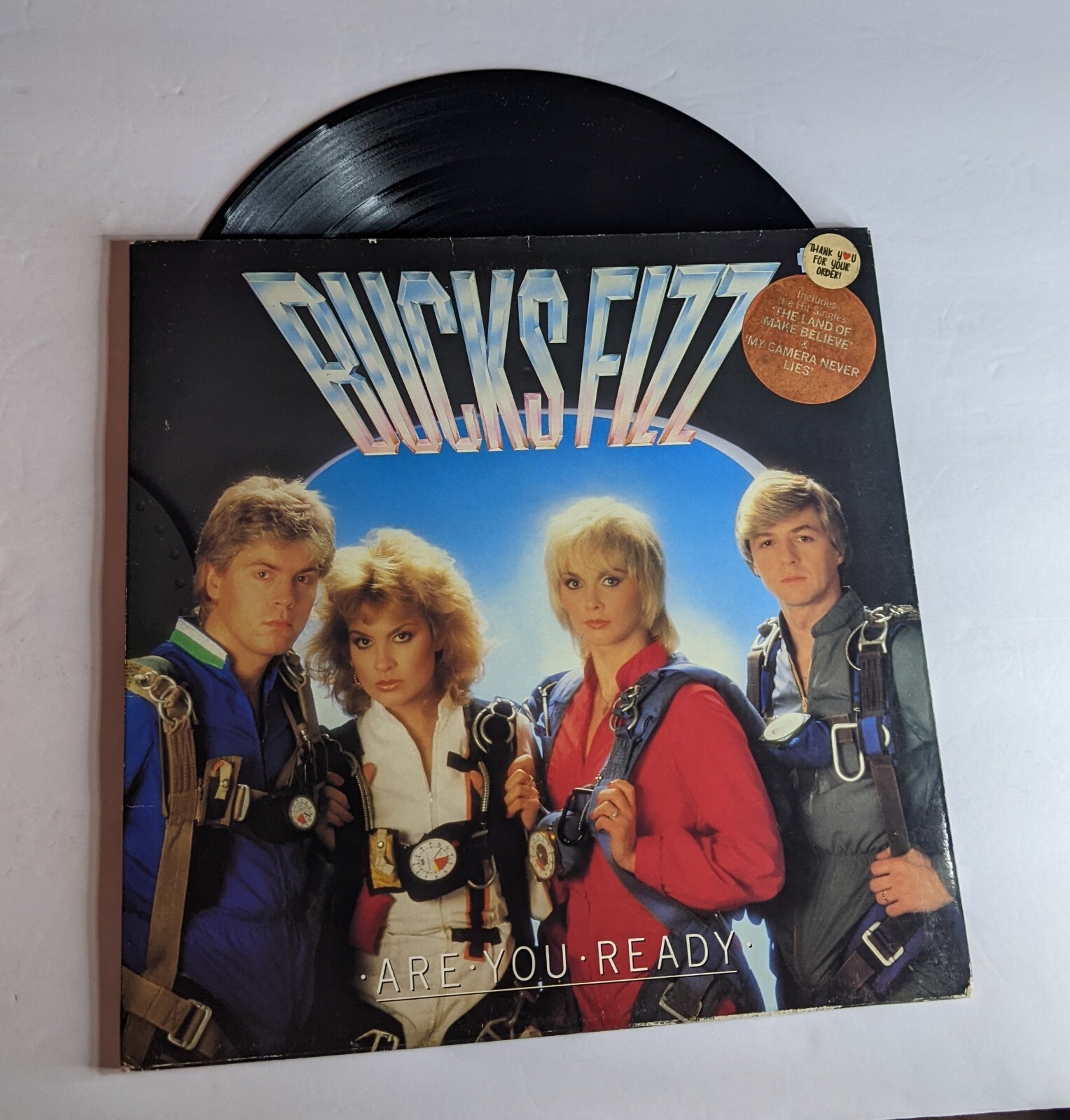 Bucks Fizz Gatefold Record Album Are You Ready Year 1982 UK Press RCALP 8000