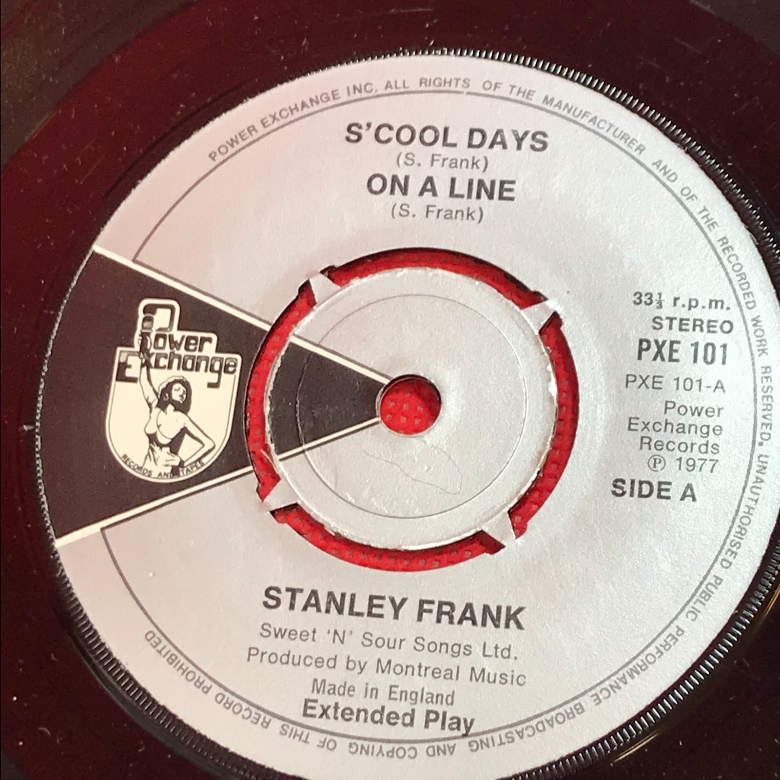 STANLEY FRANK S’cool Days New Wave EP 1977 UK 7″ Vinyl THE SAINTS (I’m) Stranded