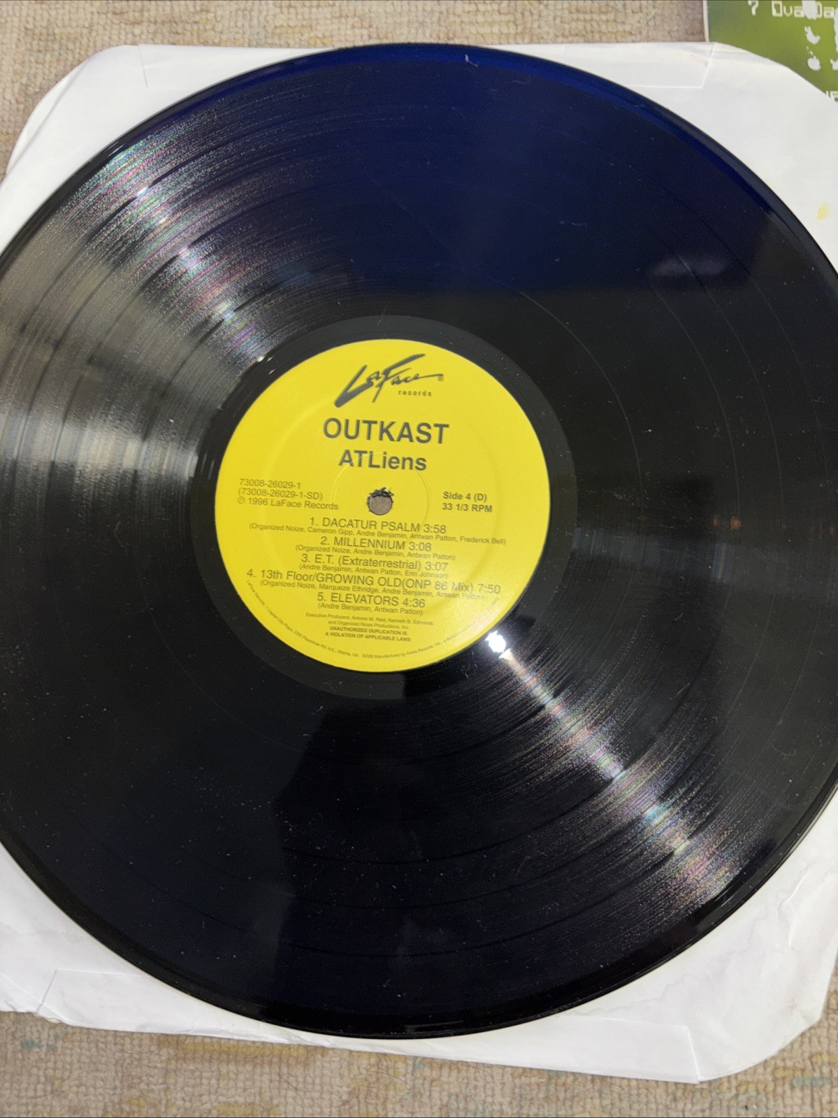 Three OutKast Atliens/Aquemini/Southernplayalistical One Sealed LP Vinyl Bundle]