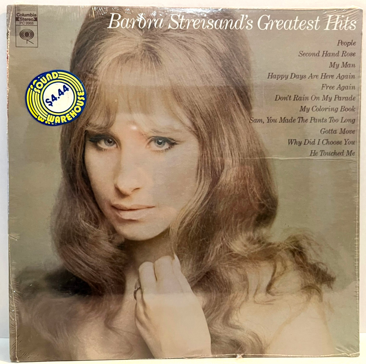 BARBRA STREISAND – Greatest Hits (1970) – 12″ Vinyl Record LP – SEALED