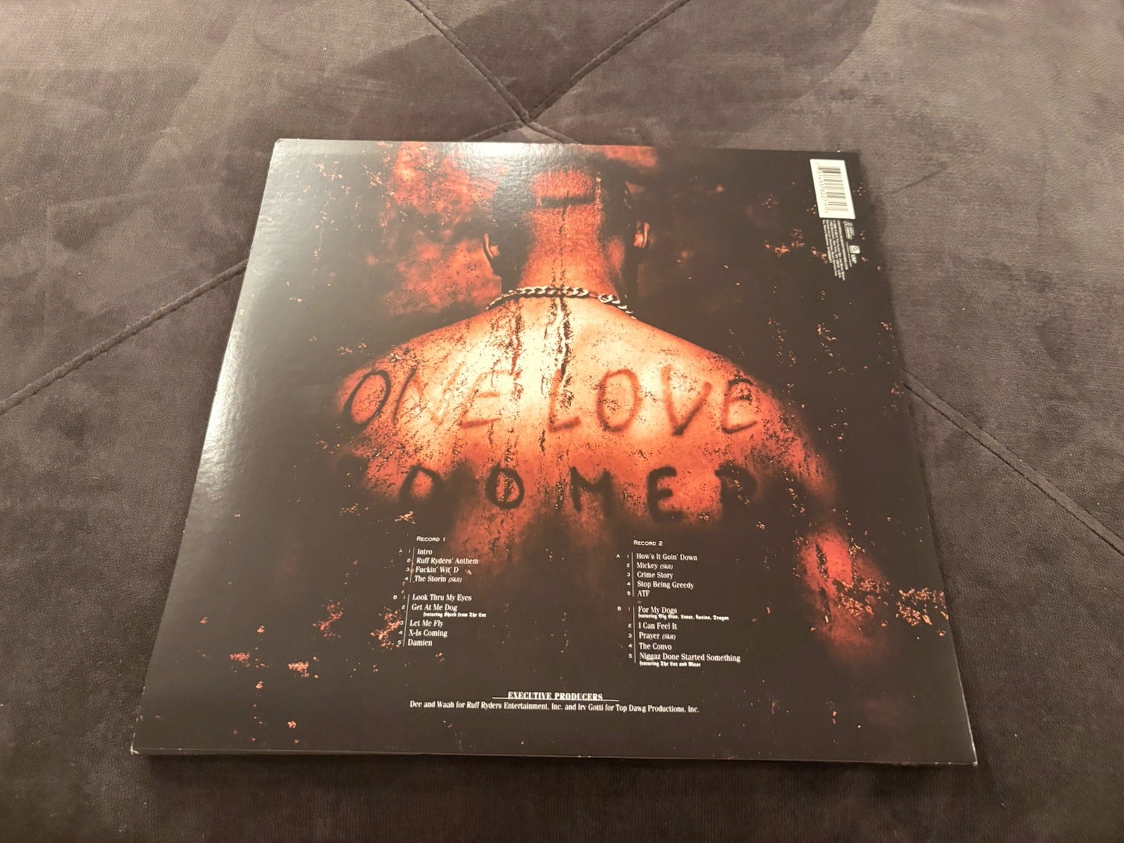 DMX It’s Dark and Hell Is Hot 2LP Gold Vinyl NM Hype Sticker