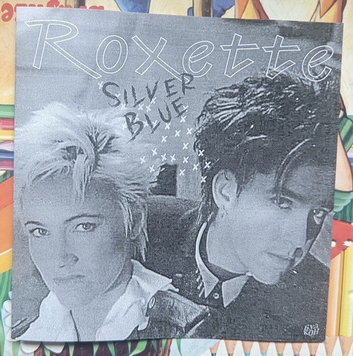 ROXETTE 6″ flexi SILVER BLUE , Russian rare, 2 diff. vinyl colours