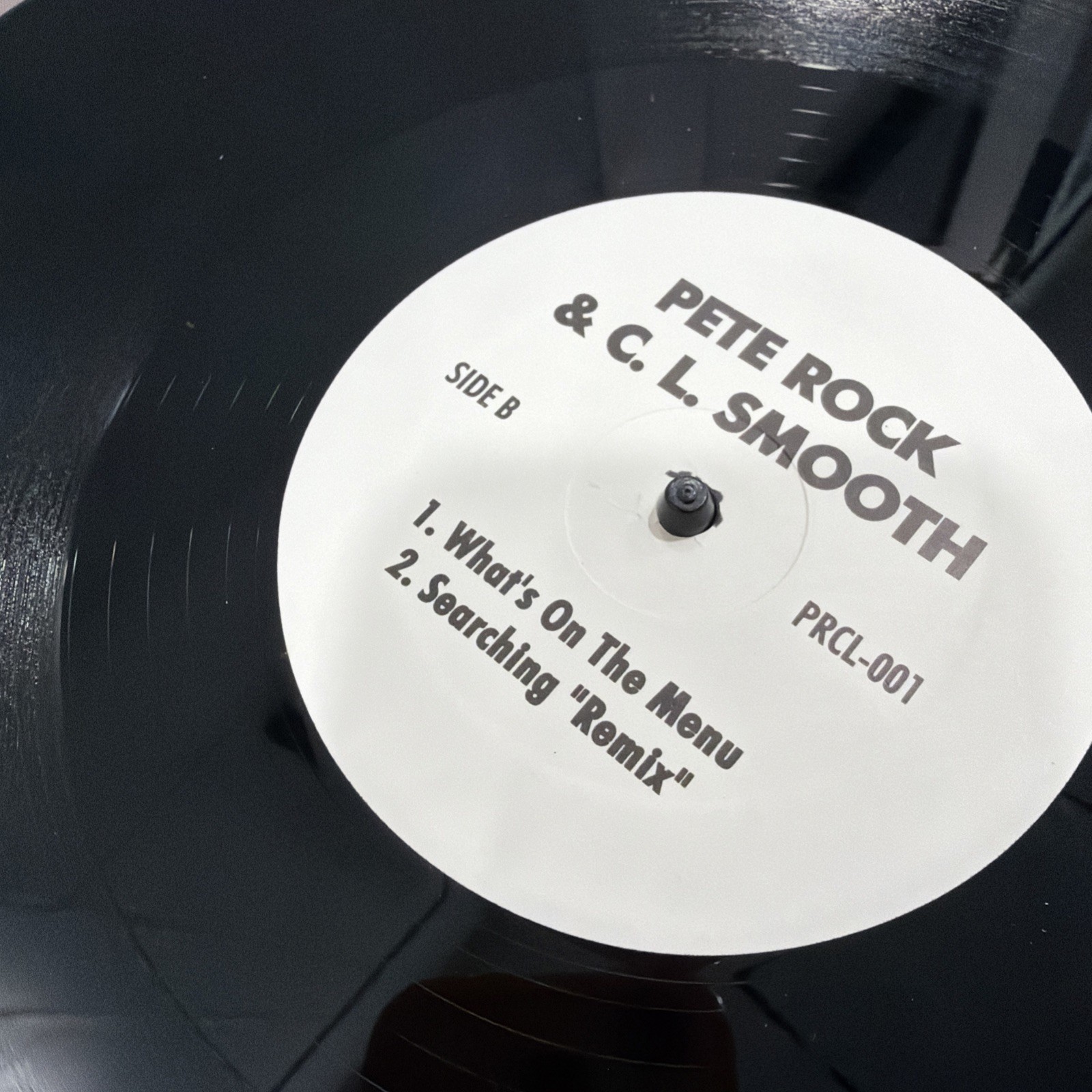 PETE ROCK & C.L. SMOOTH Rap/Hip-Hop RARE PRIVATE RELEASE Vinyl NYC 12″ Single EP