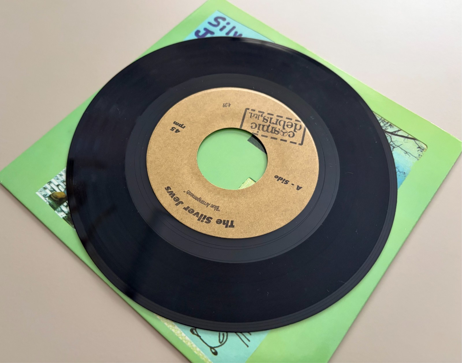 Silver Jews ‎– I Am Never Alone… US 1998 Cosmic Debris, Ltd. 7 inch