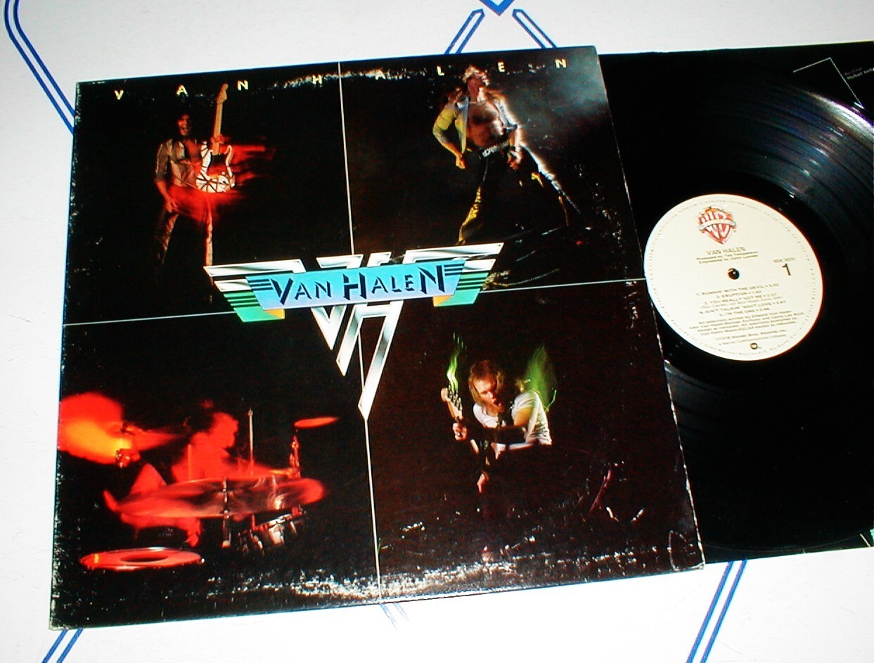 VAN HALEN 197878 (2nd self-titled LP w You Really Got Me VG+/NM