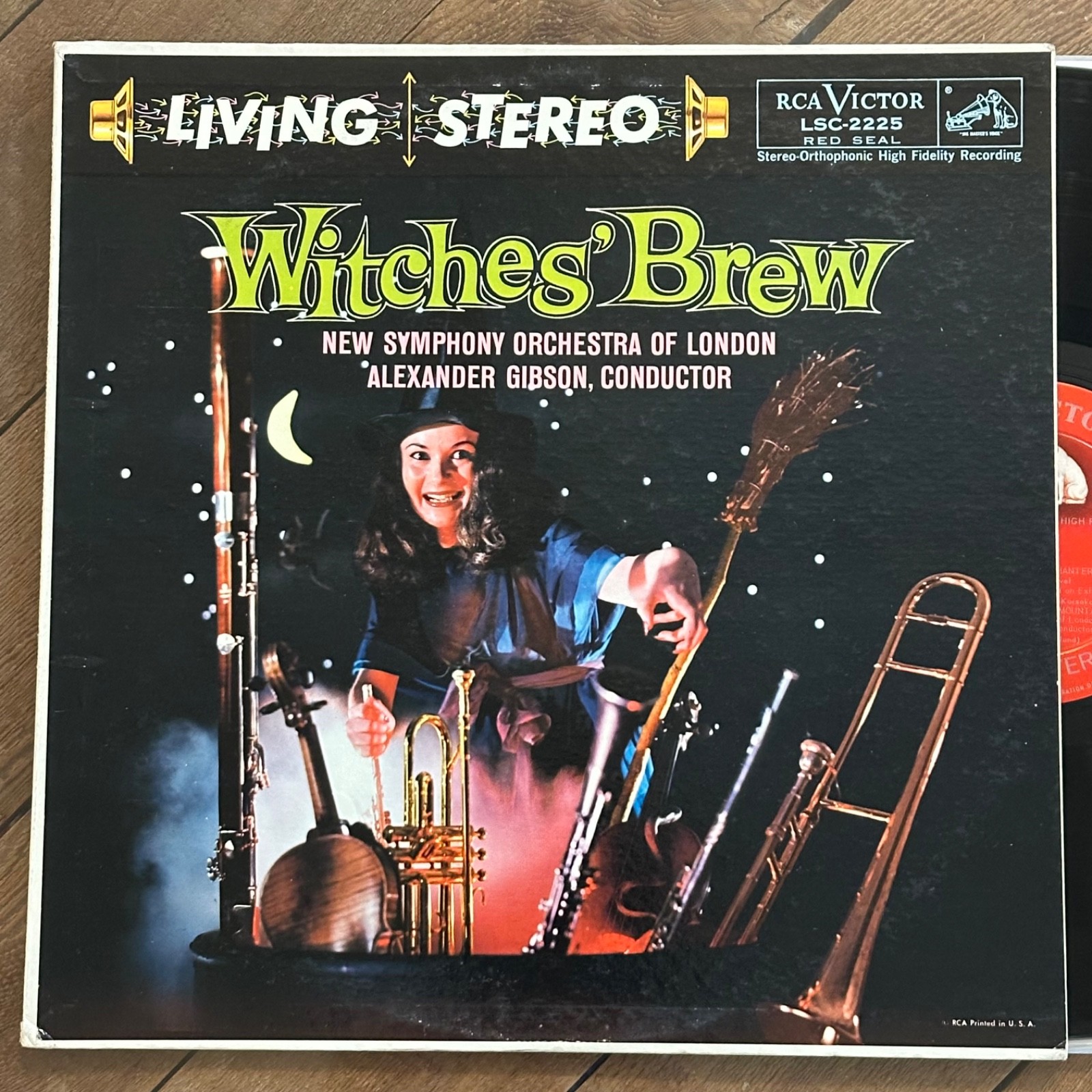 Alexander Gibson NM! ED1 1s/1s DG RCA Living Stereo lp Witches Brew TAS