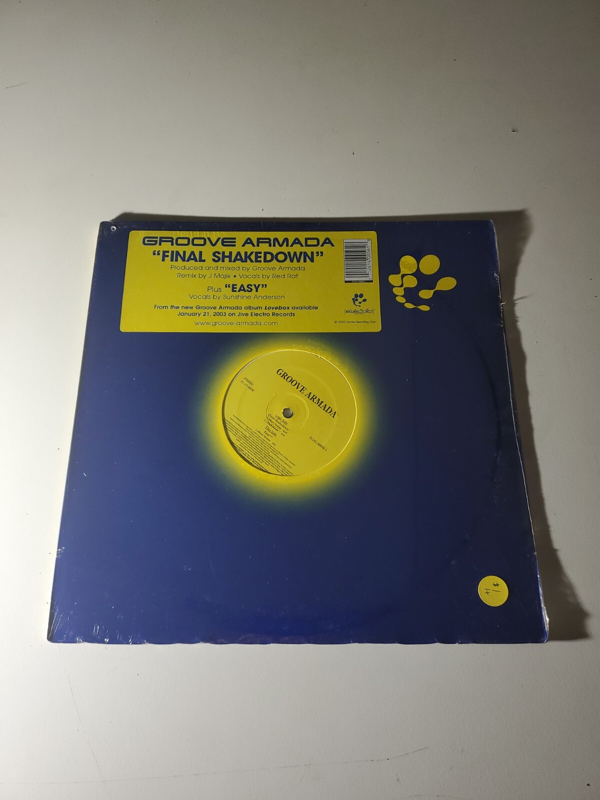 Groove Armada – Final Shakedown / Easy – 12 Inch Single – US Pressing
