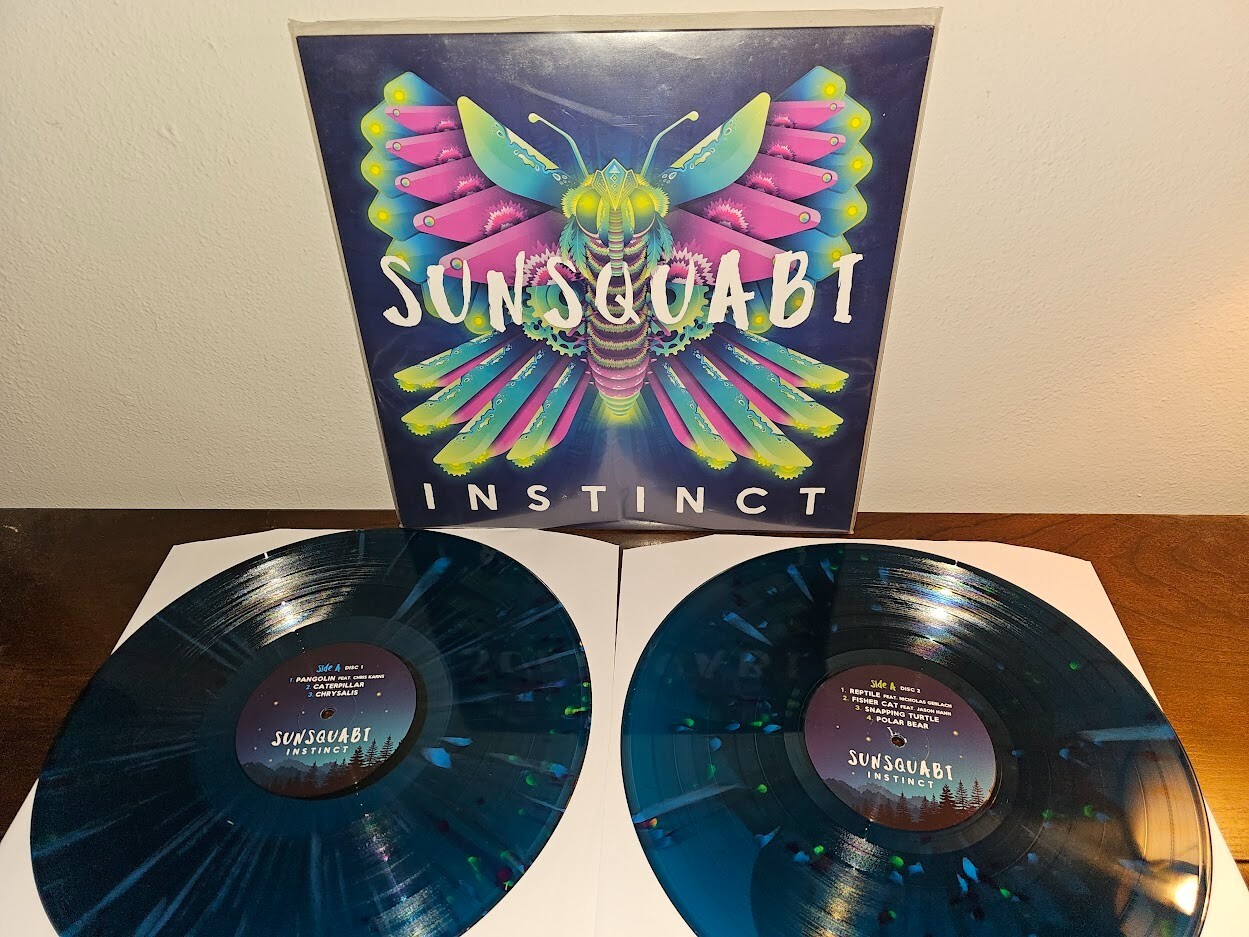 Sunsquabi – Instinct – Multicolor Splatter Vinyl 2LP
