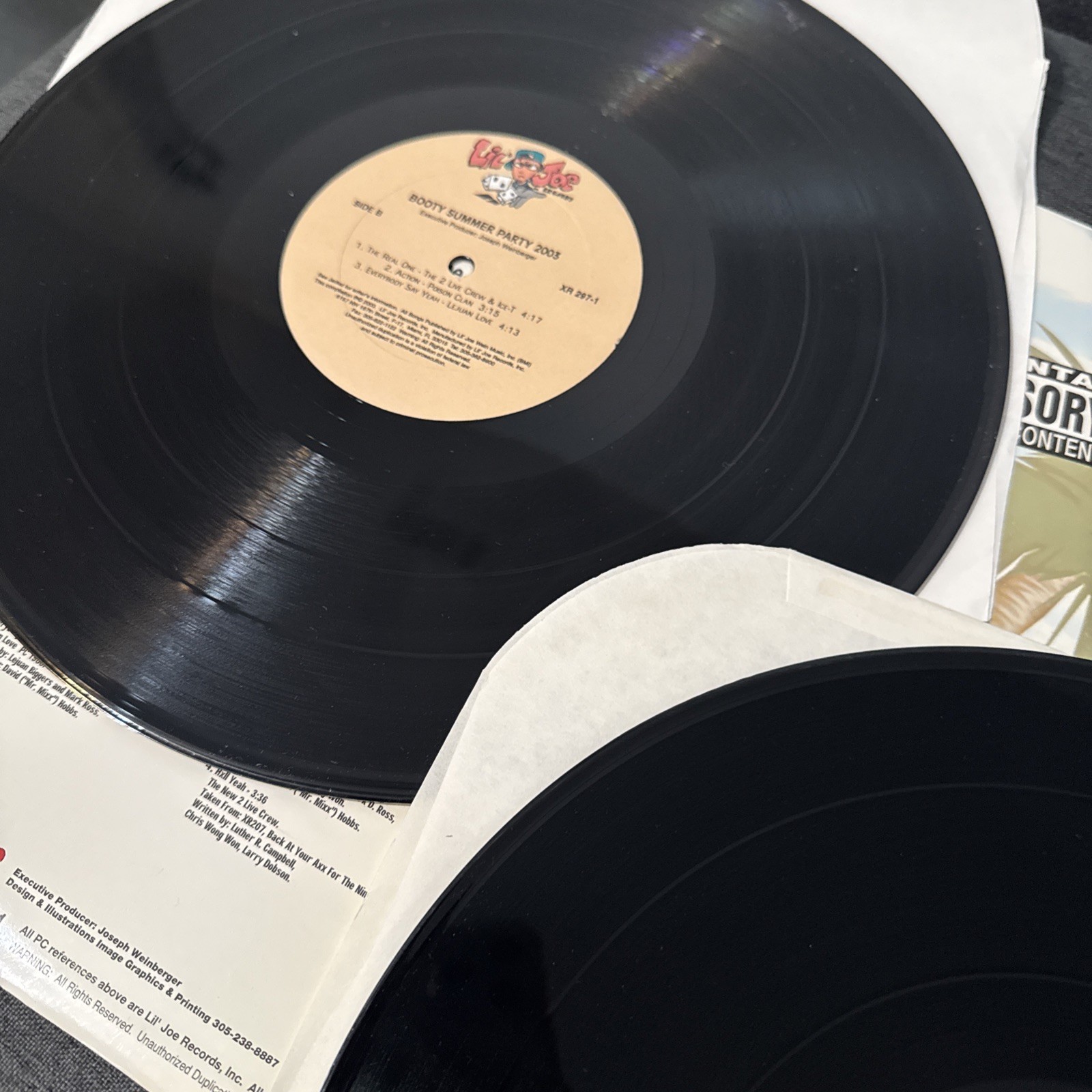 Booty Summer Party 2003 Dancehall Reggae DJ Compilation 12” Vinyl Do Wah Diddy