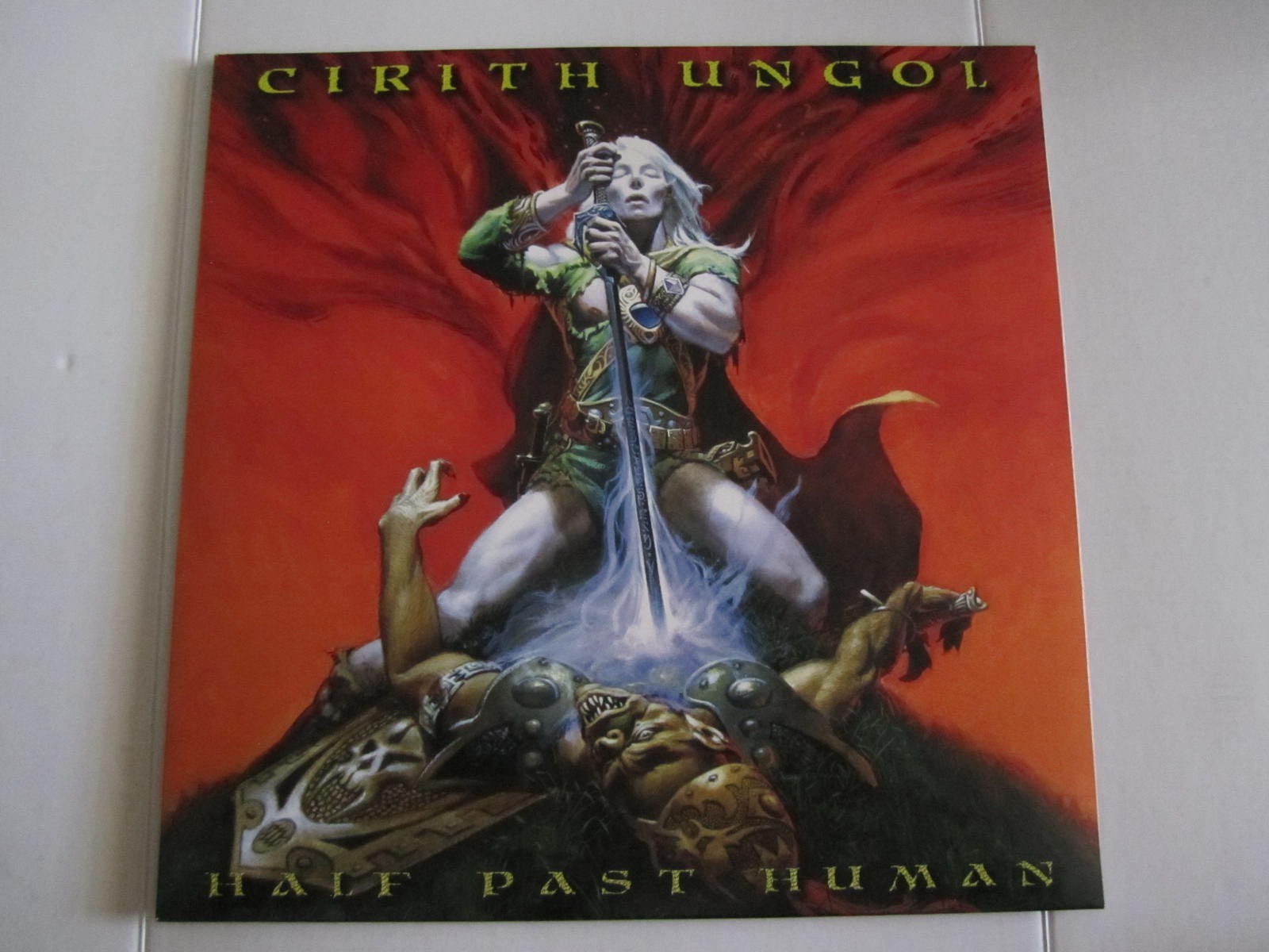 CIRITH UNGOL – Half Past Human, EP, 45 RPM, Dark Red Marble, 2021 LIKE NEW!