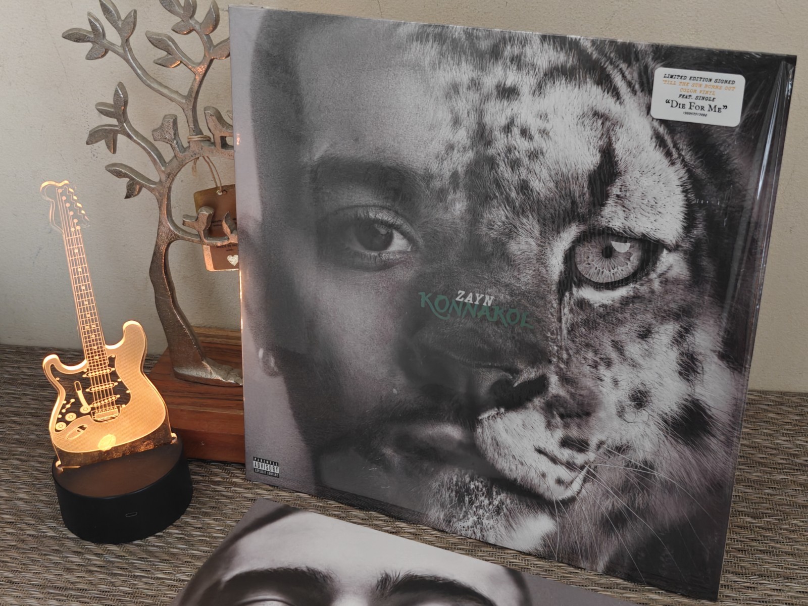Zayn Malik KONNAKOL SPOTIFY FAN FIRST SIGNED VINYL One Direction