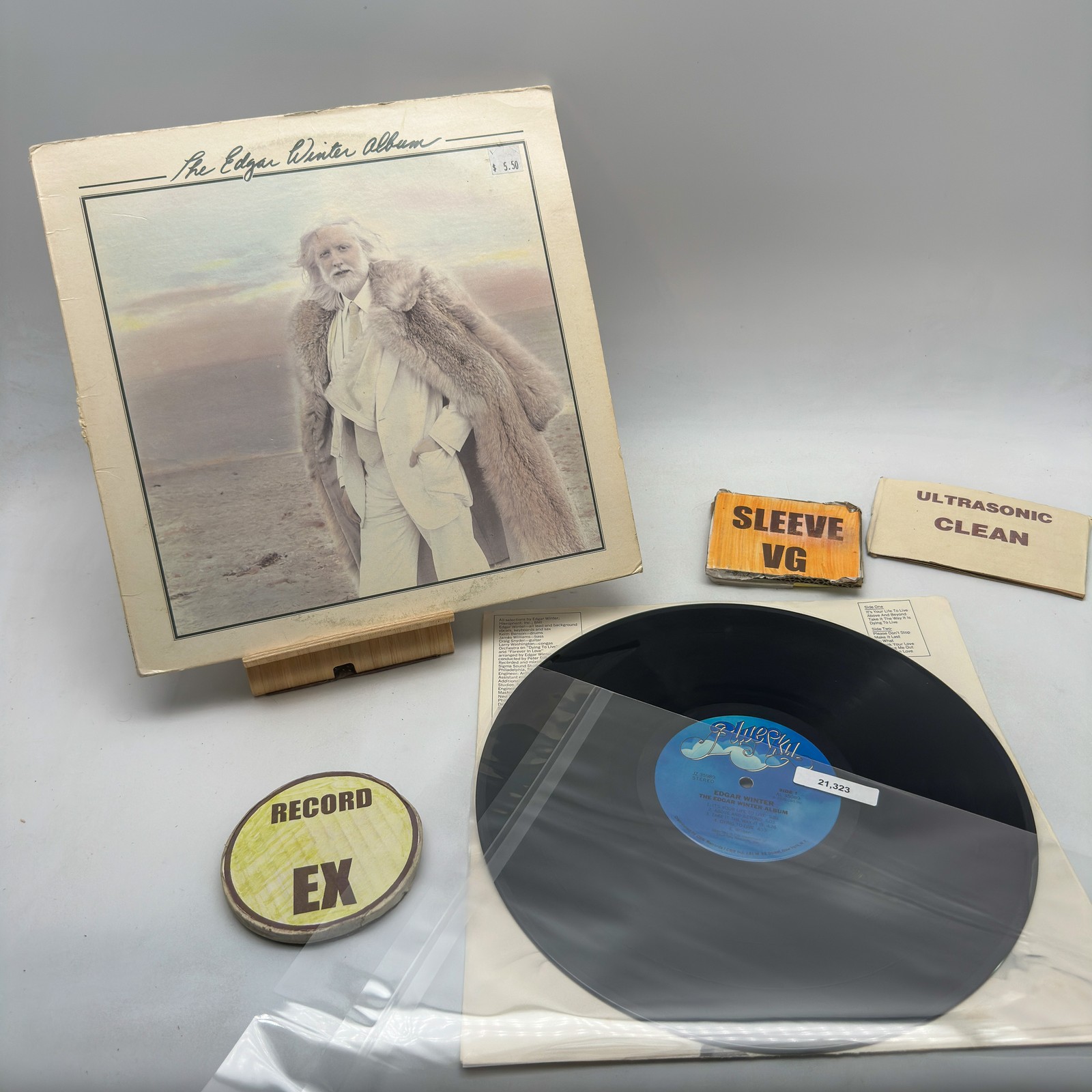 Edgar Winter- The Edgar Winter Album EX/VG Ultrasonic Clean 1979 Vinyl Record