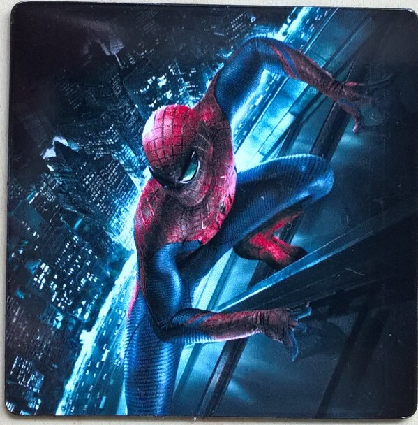 AMAZING SPIDER-MAN (Original Score) EU 2xLP Green & Black Marbled.#797/2000 Sony